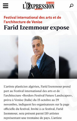 Farid Izemmour in the Studio