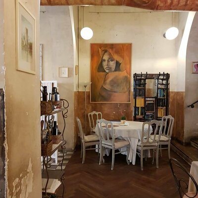 Rossana Borzelli in the Studio