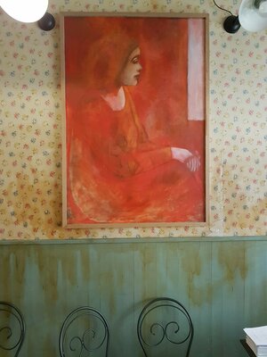 Rossana Borzelli in the Studio