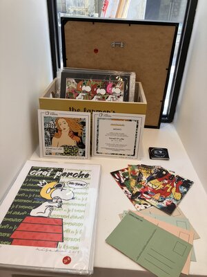 Misako Street Art in the Studio: Des cartes postales à petit prix et des œuvres sur papier en séries limitées