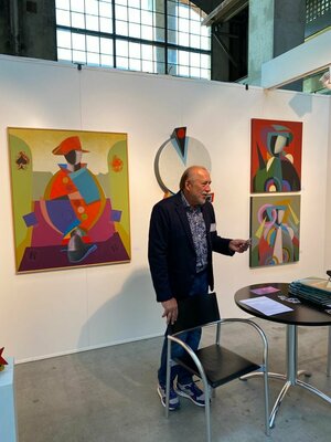 Victor Popov in the Studio: Art International Zürich 2021