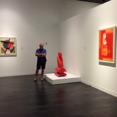 Victor Popov in the Studio: Museo Russo Sankt Petersburg-Malaga (Spanien )