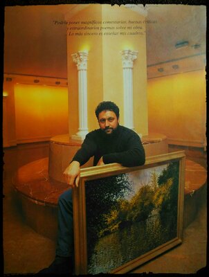 Andrés Rueda in the Studio