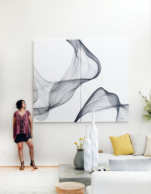 Irena Orlov in the Studio