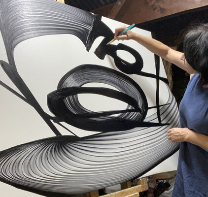 Irena Orlov in the Studio