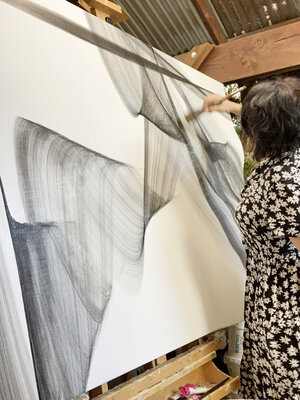 Irena Orlov in the Studio