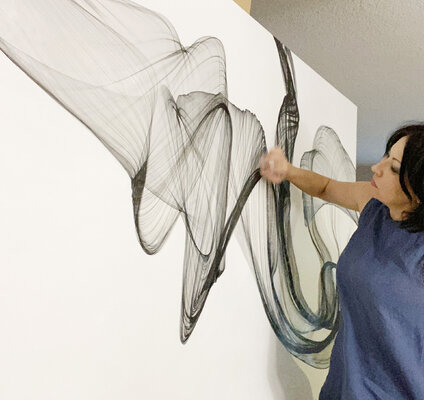 Irena Orlov in the Studio