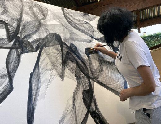 Irena Orlov in the Studio