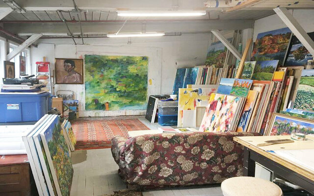 Richard Kattman in the Studio