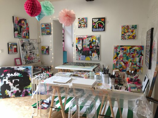 Mam in the Studio: Atelier de MaM
