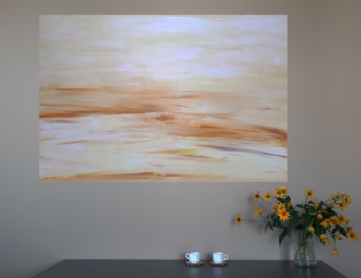 Painter Coded in the Studio: 'Simple Brushstrokes # 2 (Desert Light)' in the context.
