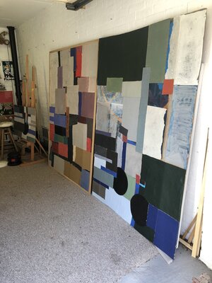 Olga Konoshchuk in the Studio: Studio in UK, London Chelsea
