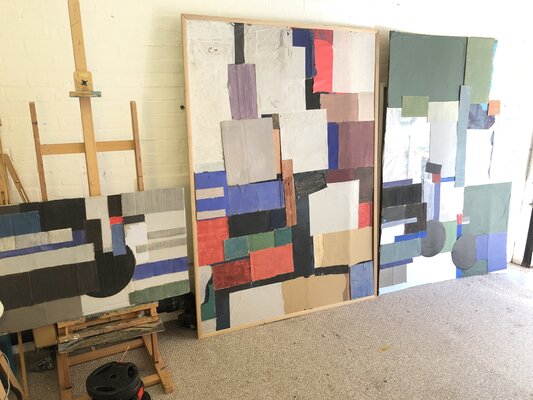 Olga Konoshchuk in the Studio: Studio in UK, London Chelsea