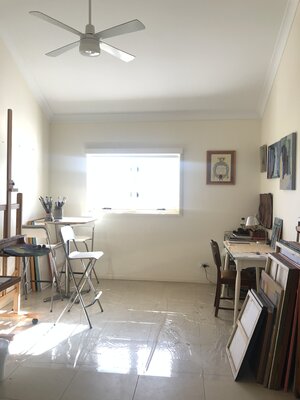 Olga Konoshchuk in the Studio: Studio in Australia