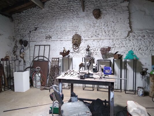 Achezegag in the Studio: mon atelier