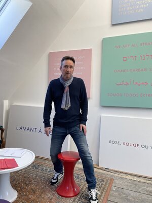 Jérôme Conscience in the Studio