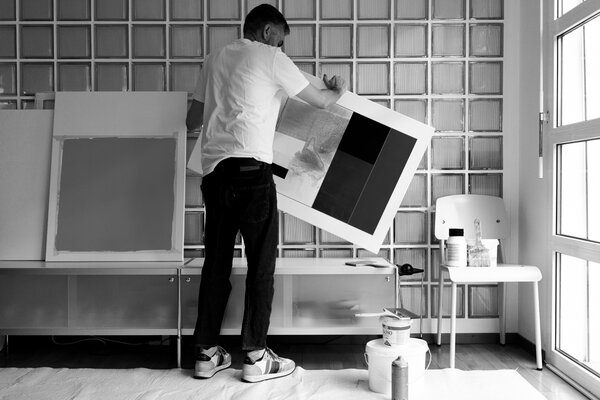 Patrick Piccinelli in the Studio