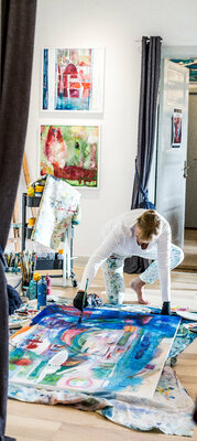 Eva Wiren in the Studio: Qente Atelje Eva Wiren