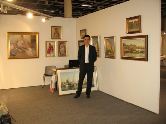 Serguei Zlenko in the Studio