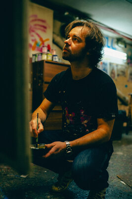 Tomasz Brynowski in the Studio