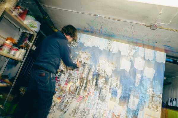 Tomasz Brynowski in the Studio