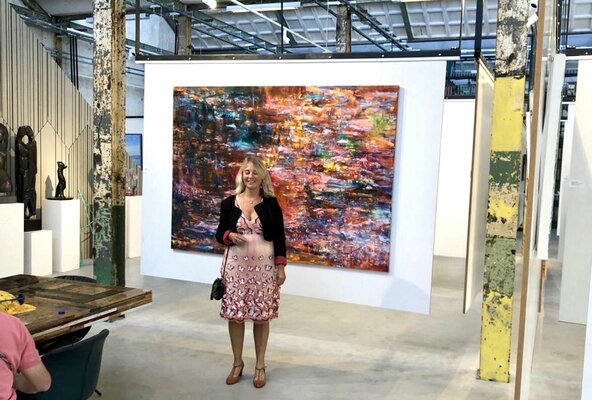 Daphne Verheijke in the Studio