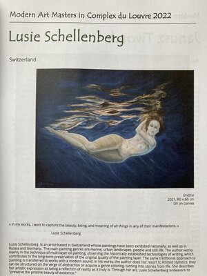 Lusie Schellenberg in the Studio