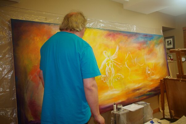Vladimir Kolosov in the Studio: "Metaphysics of love" work in progress