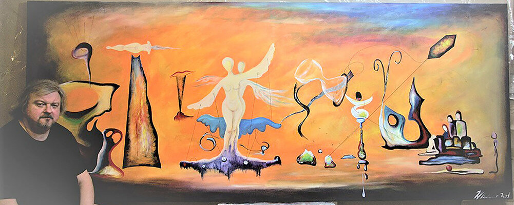 Vladimir Kolosov in the Studio: "Metaphysics of love" work completed