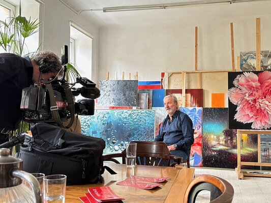 richard jurtitsch in the Studio