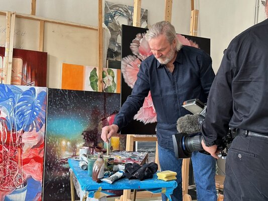 richard jurtitsch in the Studio