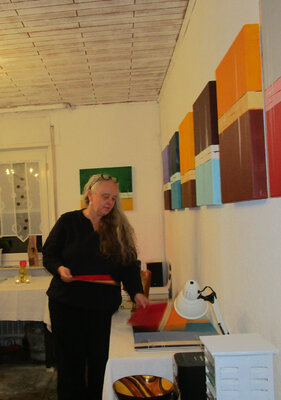 Kerstin Franz in the Studio