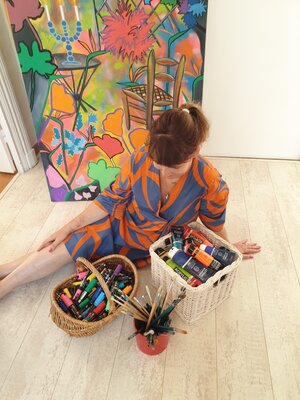 Kaël in the Studio: Les couleurs de kaël...