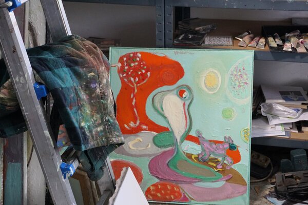 Andreas Thieme in the Studio