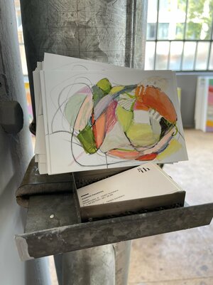 Susanne Hendricks in the Studio