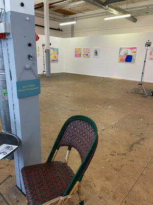 Susanne Hendricks in the Studio
