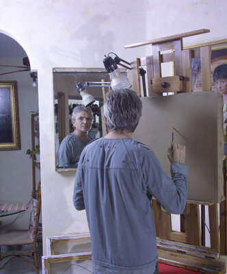 Oleg Radvan in the Studio