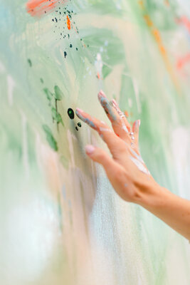 Anna Cher in the Studio