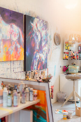 Anna Cher in the Studio: Welcome to my studio!