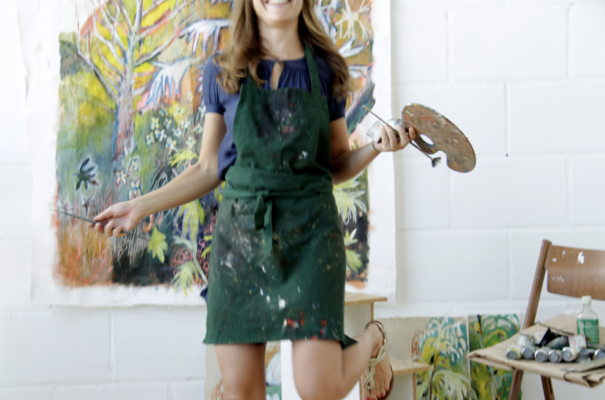 Franziska Ostermeier in the Studio