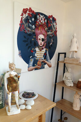 Nathalie Roure in the Studio: Atelier 2