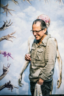 Mariusz Kaldowski in the Studio