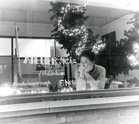 Netka Croonenborghs in the Studio: Atelier Netka - HOHOHO Dreams do come true!
