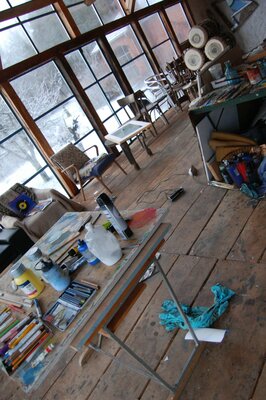 Thomas Reich in the Studio