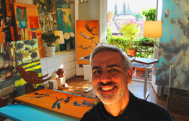 Marco Ronga in the Studio