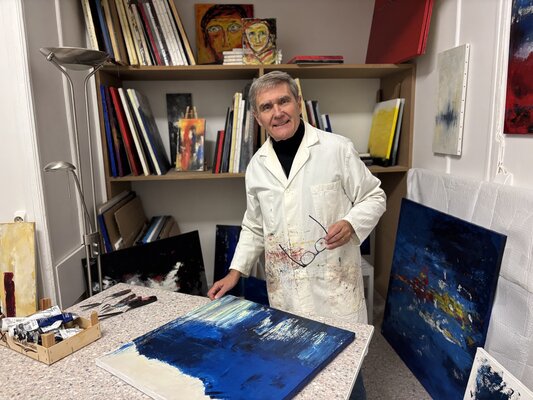 Denys Eustace in the Studio: Atelier parisien - novembre 2025