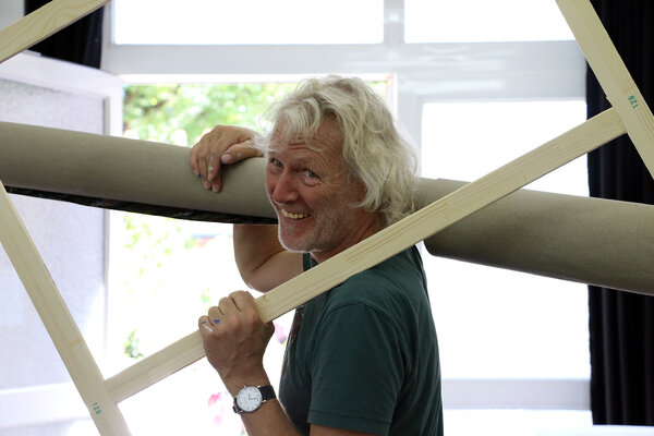 Peppi Spiss in the Studio