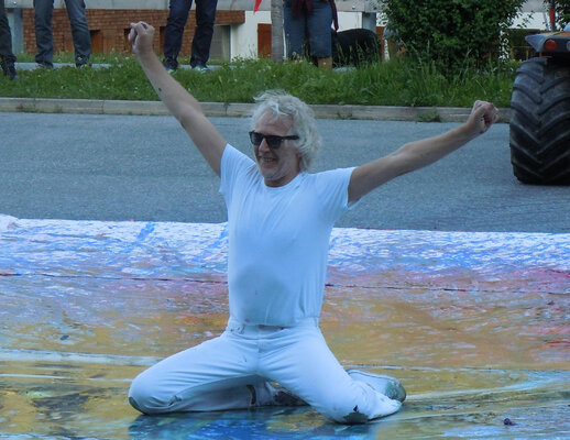 Peppi Spiss in the Studio
