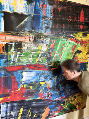 Preston M. Smith (Pms) in the Studio: Go big, or go home :)