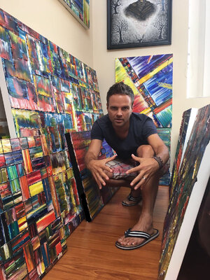 Preston M. Smith (Pms) in the Studio: Only one of these pieces is left to collect!
